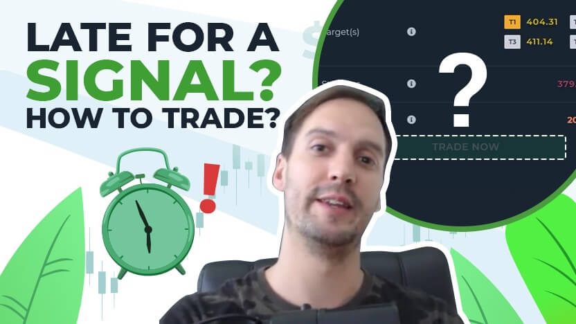How to use ProfitFarmers - Chapter 5 - How to trade a signal that you missed or were too late for
