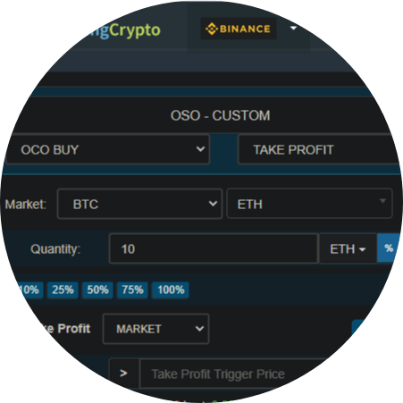 Custom OSO trade combinations