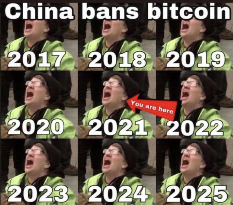China bans Bitcoin