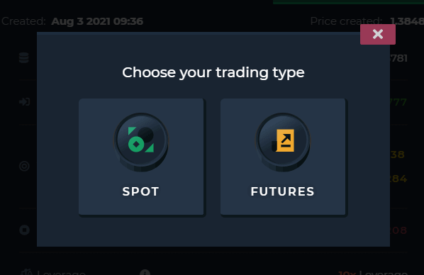 ProfitFarmers Trading Types