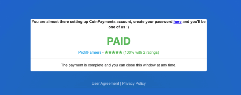 ProfitFarmers Crypto Payment: Complete
