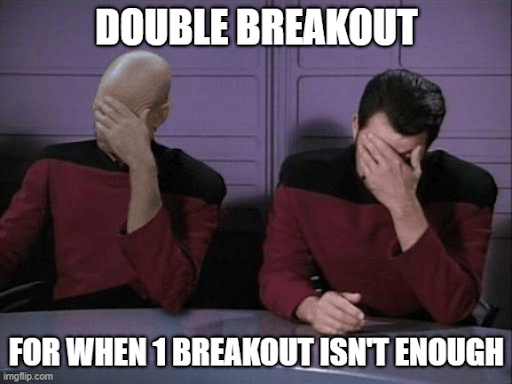 Double breakout