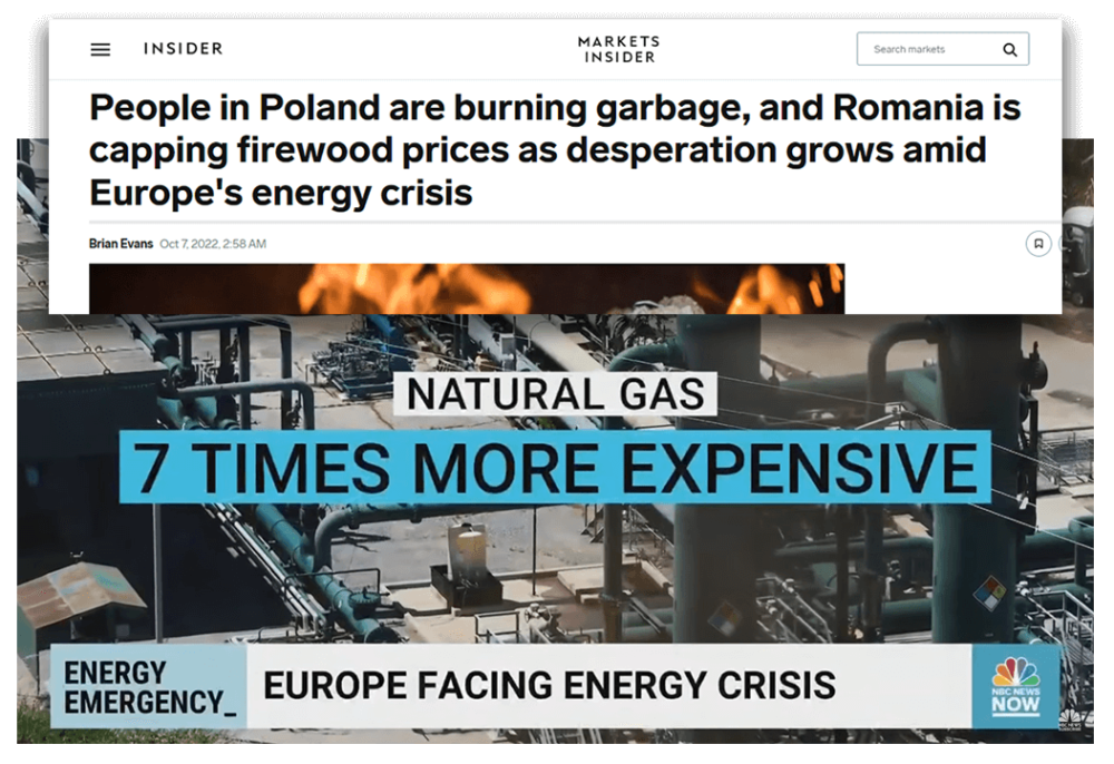 EU facing energy crisis