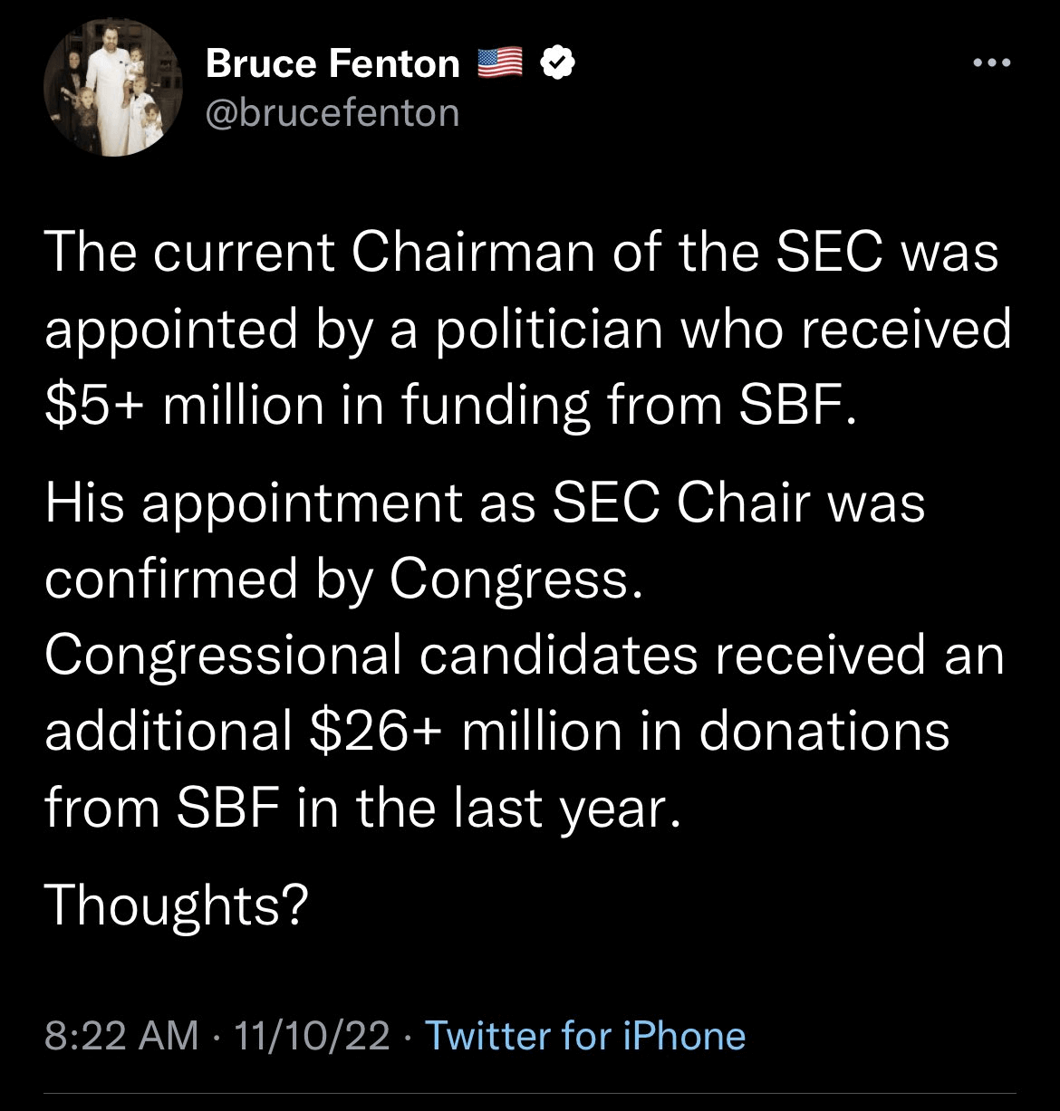 Bruce Fenton Tweet
