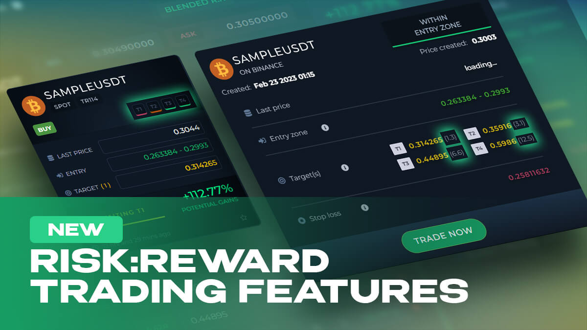 risk reward trading features